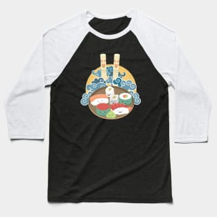 Sushi Nightmare Baseball T-Shirt